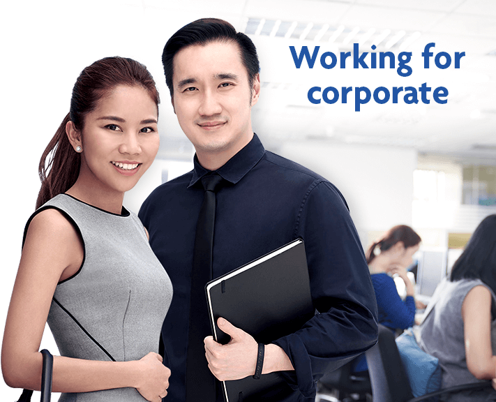 Working for Corporate